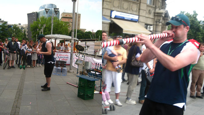 Junkyard Jonny and Trashcan Tony